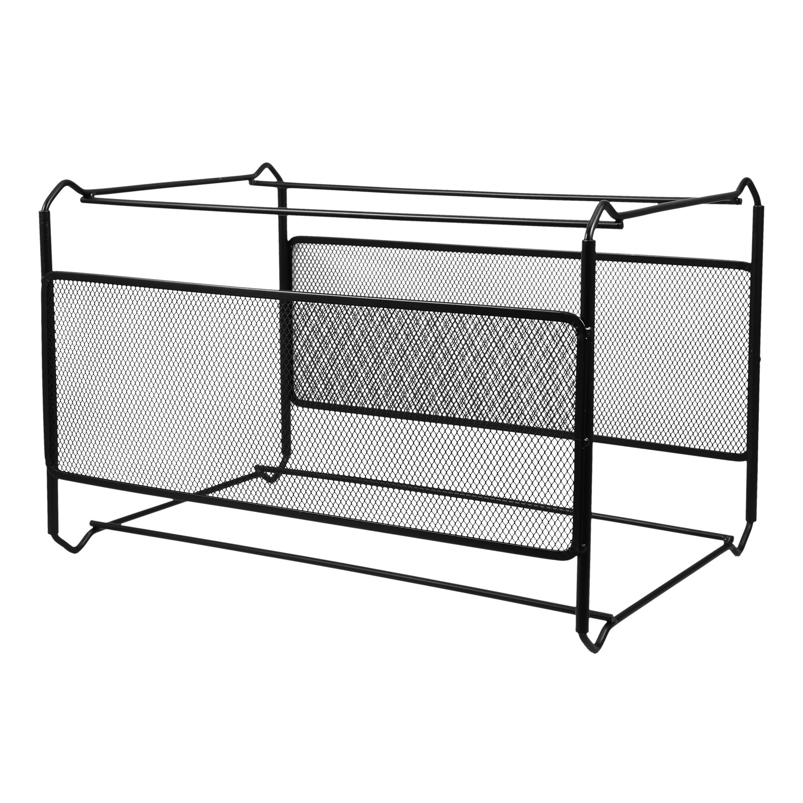 Magazine Holder Rack - حامل ملفات شبكي من الحديد، منظم