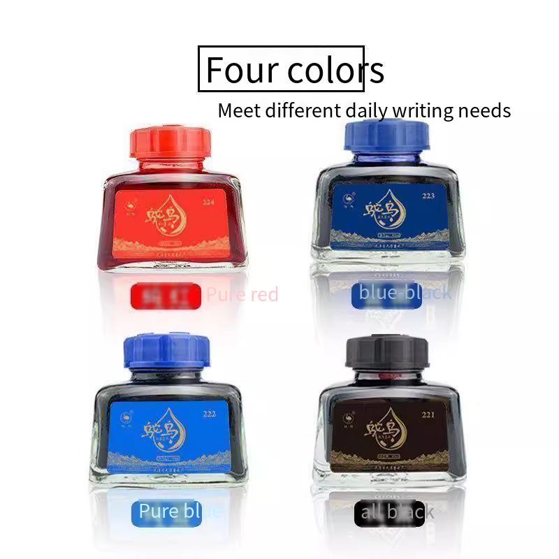 حبر قلم حبر من سلسلة أوستريش،  - مراجعة Fountain Pen Bottled Ink وسعره