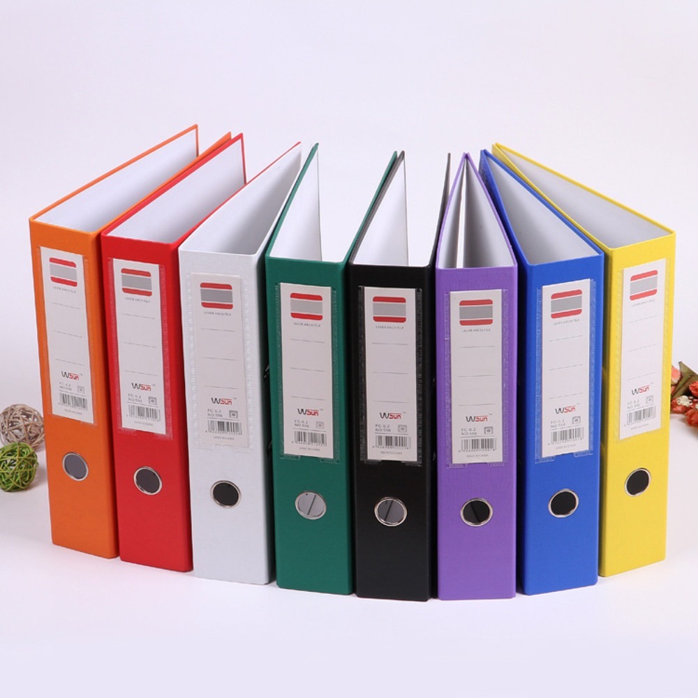 محمول 2 حلقة قوس ملف رافعة ، ق - مراجعة Binder A4 Lever وسعره