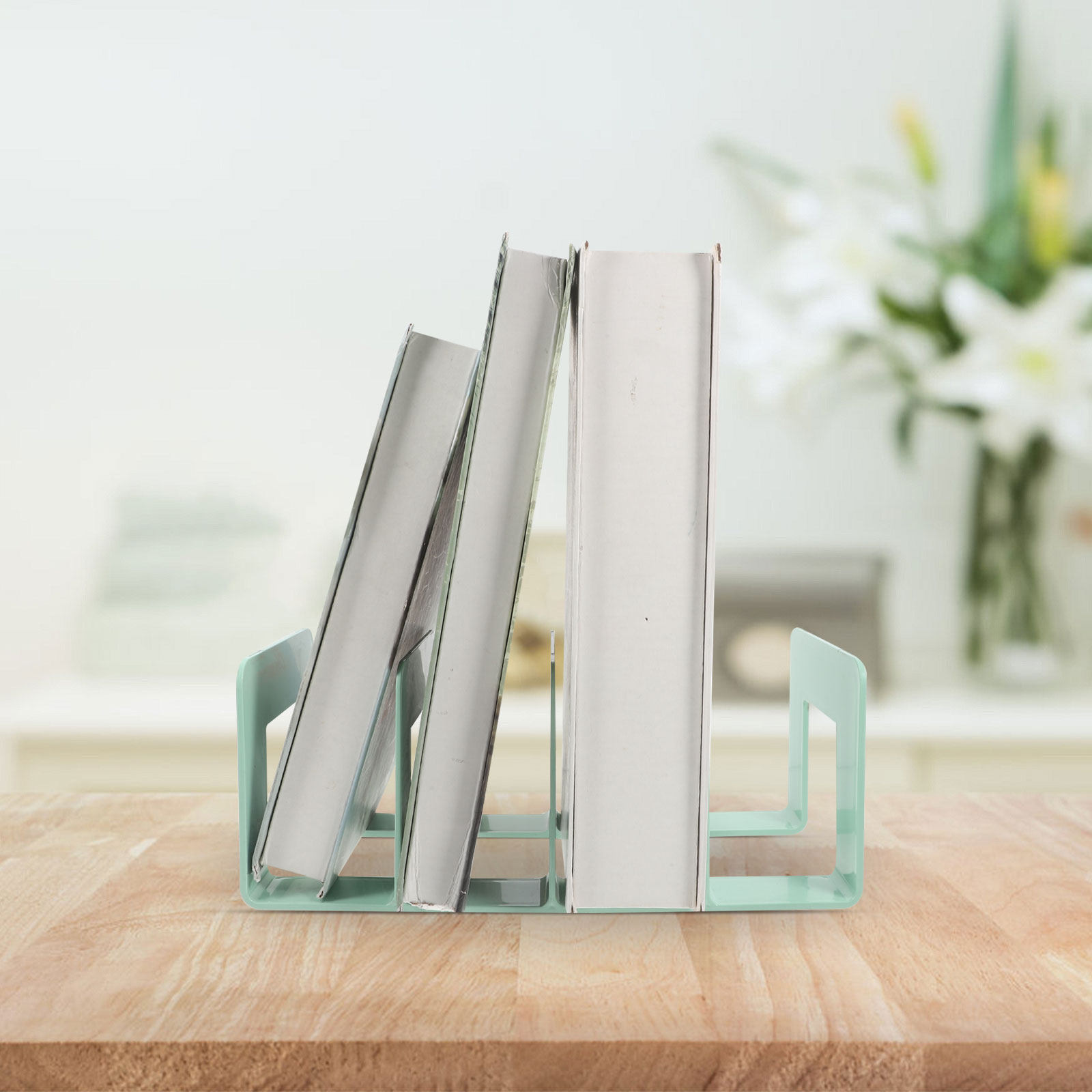 منظم كتب مكتبي، رف ملفات، حامل - مراجعة Magazine Holder Rack وسعره