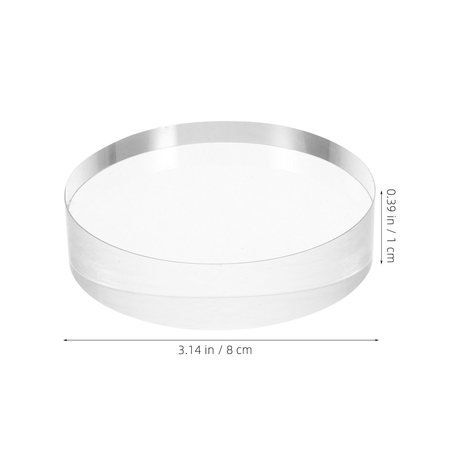 ثقل ورق كريستالي دائري 3.15 من - مراجعة Book Weight Glass وسعره